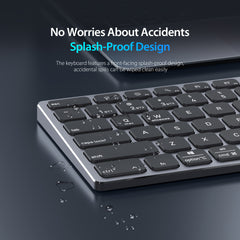 Wireless Keyboard  Wireless Keyboard DUX DUCIS LK Series Mute Keyboard for Laptops/Tablets/Phone - TechGearPal