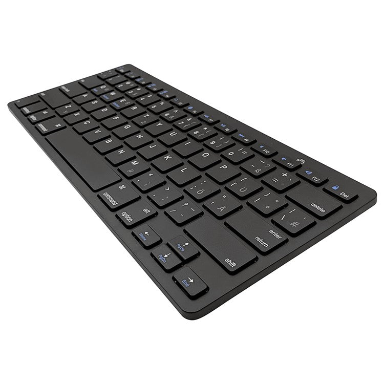 X5 Lightweight Ultra-thin Bluetooth-compatible Keyboard Portable Wireless Keyboard for Apple/Android OS (German - TechGearPal