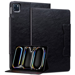 For iPad Air 13 (2025) / (2024) / Pro 12.9 (2018) / (2020) / (2021) / (2022) Case Card Slots Business Leather Tablet Cover