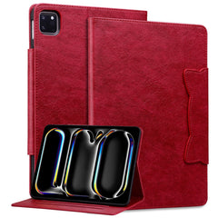 For iPad Air 13 (2025) / (2024) / Pro 12.9 (2018) / (2020) / (2021) / (2022) Case Card Slots Business Leather Tablet Cover