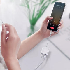 MH-CM33S USB-C to 3.5mm Headphone Audio Adapter Type-C Jack AUX Dongle Converter - TechGearPal