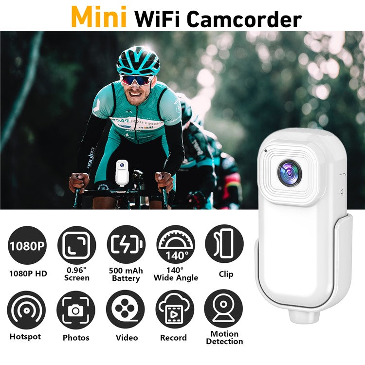 L11 0.96" 1080P Mini Camera Action Cam Sport DV Video Recording Pocket Camera - TechGearPal