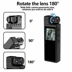 L9WiFi Outdoor Sports Conference Video Recording Camera WiFi HD Night Vision Camera - TechGearPal