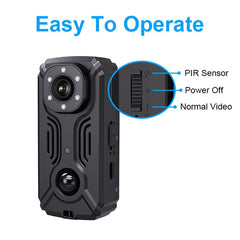 MD37 Video Recorder 2K Cycling Sports Camera with IR-CUT AP Hotspot - TechGearPal