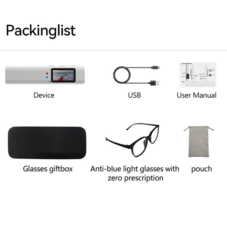 S110 First-Person View Glasses Camera IPS Display WIFI APP Control 2.7K Ultra HD Video Recorder - TechGearPal