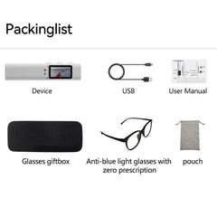 S110 First-Person View Glasses Camera IPS Display WIFI APP Control 2.7K Ultra HD Video Recorder - TechGearPal