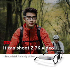 S110 First-Person View Glasses Camera IPS Display WIFI APP Control 2.7K Ultra HD Video Recorder - TechGearPal