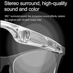 W100 AI Translation Smart Glasses Bluetooth-Compatible Call Music Fashion Sports IP67 Waterproof Hall Sensor Glasses - TechGearPal
