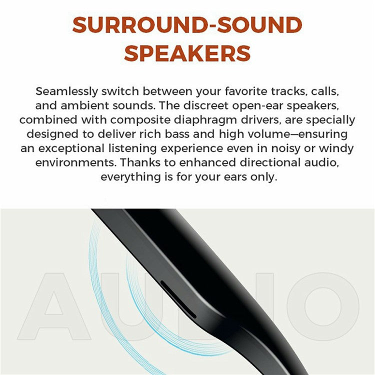 M01 Smart Bluetooth-Compatible Audio Sunglasses Call / Music Voice Assistant Real-Time Translation Glasses - TechGearPal