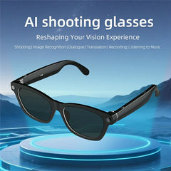 V03 Smart Glasses Wireless Real-Time Translation Glasses with AI Photography  /  Voice Calls  /  Music Playback - TechGearPal