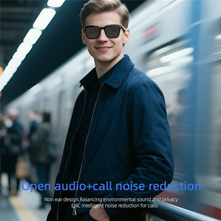 V03 Smart Glasses Wireless Real-Time Translation Glasses with AI Photography  /  Voice Calls  /  Music Playback - TechGearPal