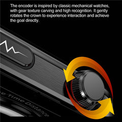 TK16 2.04-inch AMOLED Screen Smart Watch Micro-Physical Examination ECG Heart Rate Monitor Sport Watch, Steel Strap - TechGearPal