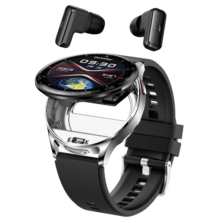 T97 2 in 1 Smart Watch with Wireless Earbuds Bluetooth-Compatible Call Health Monitoring Sports Waterproof Watch - TechGearPal