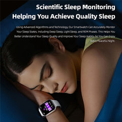 MT61 Ultra Thin Smart Watch 1.96 Inch AMOLED Curved Screen Bluetooth-Compatible Calling Health Monitor, Steel Strap - TechGearPal