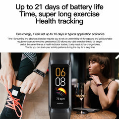 C60 1.1 inch Waterproof Smart Watch Body Temperature Health Monitor Fitness Tracker Sports Wristband - TechGearPal