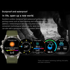 GT45 1.6-inch Outdoor Smart Watch Bluetooth-compatible Call Fitness Tracker Bracelet with Heart Rate Blood Pressure Sleep Monitor - TechGearPal