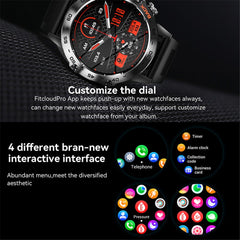 K52 1.39 inch IPS Display Smart Watch Heart Rate Monitor Bluetooth-Compatible Talk Long Standby Sports Bracelet - TechGearPal