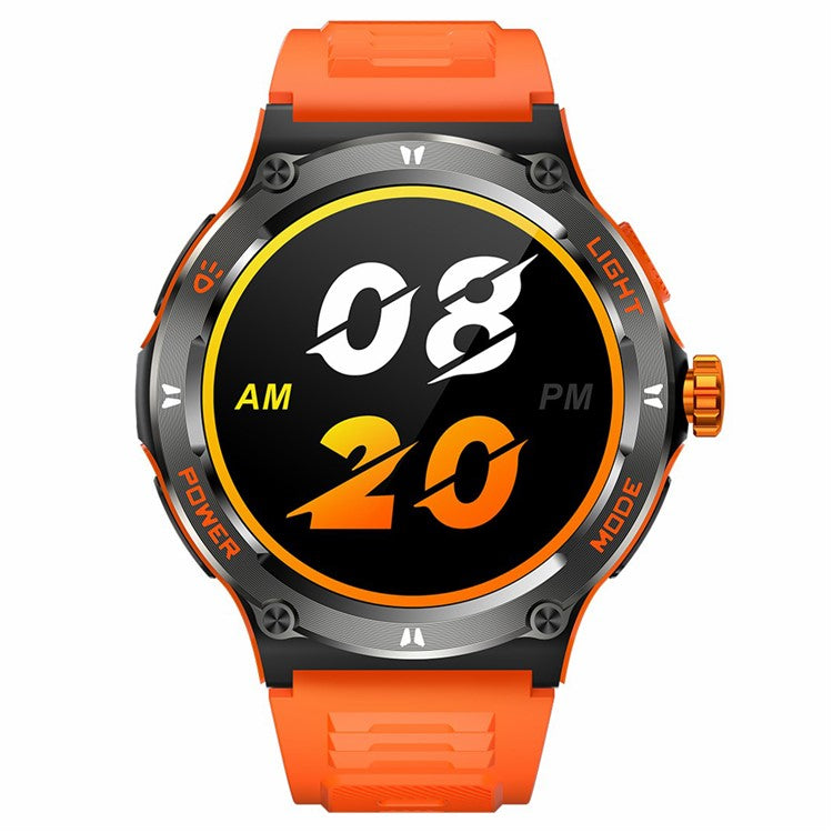 KT76 3ATM Waterproof Health Monitor 1.53-inch Bluetooth-compatible Smart Watch with Flashlight - TechGearPal