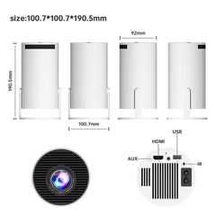 M300 MAX RK3326 2 Game Consoles Android 10 Portable 3D Game Projector 4K Smart Home Theater