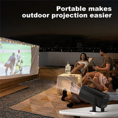 P30 Mini Projector Android 11 WiFi 6 4K 1080P Bluetooth-Compatible 5.0 Home Cinema Projector
