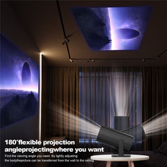 P30 Mini Projector Android 11 WiFi 6 4K 1080P Bluetooth-Compatible 5.0 Home Cinema Projector
