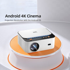 AUN Z5S Portable Full HD Home Cinema 1080P Android Video Projector 4K Movie Decode 3D Mini Smart Theater