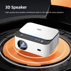 AUN Z5S Portable Full HD Home Cinema 1080P Android Video Projector 4K Movie Decode 3D Mini Smart Theater