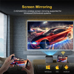 X3 Mini Projector WiFi Bluetooth-compatible Portable Home Theater Video Projector