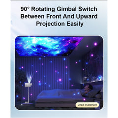 TS-9pro 1080P Projector with Hidden Bracket Auto Focus Keystone Correction Home Theater 1+8G