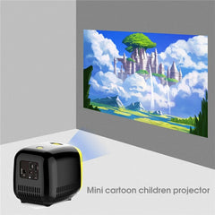 L1 Mini Projector for Kids Portable LED Projector with Built-In Speaker Home Entertainment Device