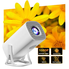 S40 Ultra Portable Projector Android Gaming Projector LED 1024x600P 120 ANSI Lumens 30-100 Inch Scree - TechGearPal