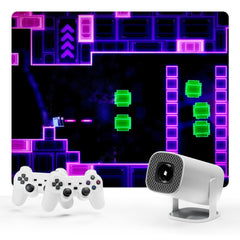 P30Plus Portable Gaming LED Projector 1280x720P 150 ANSI Lumens Android 11 Game Projector