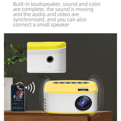 T20 Mini LED Projector 1080P High Definition Portable Home Theater Media Player