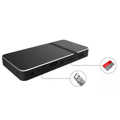 HOTACK D016 Mini Smart Projector Video Projection Home Theater Outdoor Camping Portable Projector with Power Bank Function