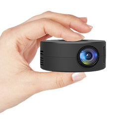 YT200 USB Rechargeable Mini Projector Portable Movie Projector with Synchronize Smartphone Screen 320x180 Resolution