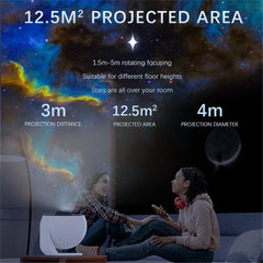 LED Star Projector Galaxy Night Light Rotating Nebula Projector Lamp Living Room Decor