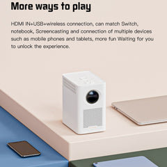 S30MAX Portable Mini Projector WiFi Bluetooth-compatible HD Video Home Theater LED Projector