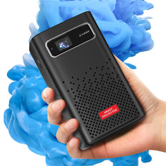 C900 Android 9.0 WiFi Mini DLP Projector 960x540P High Definition Pocket Home Theater