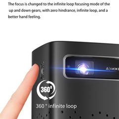 C900 Android 9.0 WiFi Mini DLP Projector 960x540P High Definition Pocket Home Theater