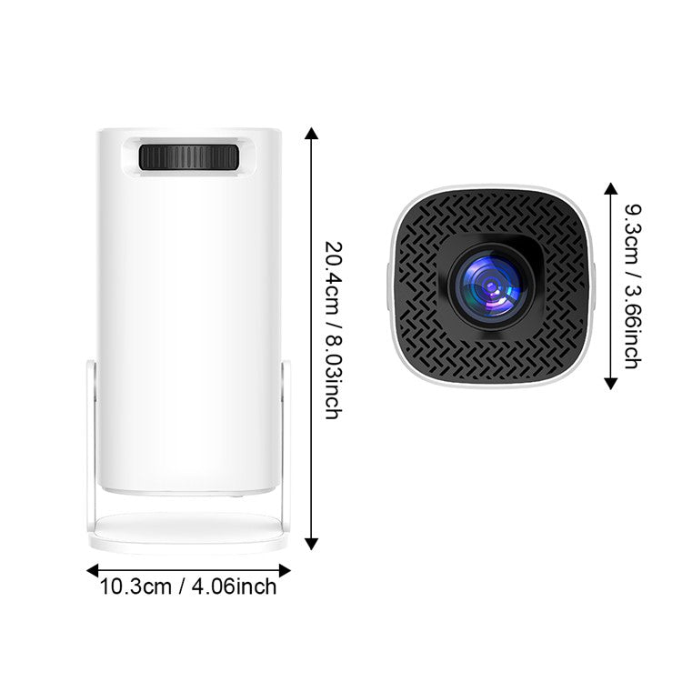 P30 Mini Home 4K Video Projector Dual WiFi Bluetooth-compatible Portable Projecto - TechGearPal
