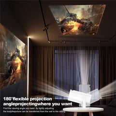 P30 Mini Home 4K Video Projector Dual WiFi Bluetooth-compatible Portable Projecto - TechGearPal