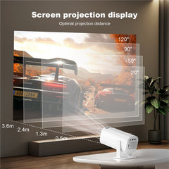 P30 Mini Home 4K Video Projector Dual WiFi Bluetooth-compatible Portable Projecto - TechGearPal