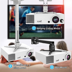 Projector Mount Bracket Ceiling Mount for Home Projector