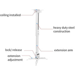 Projector Mount Bracket Ceiling Mount for Home Projector