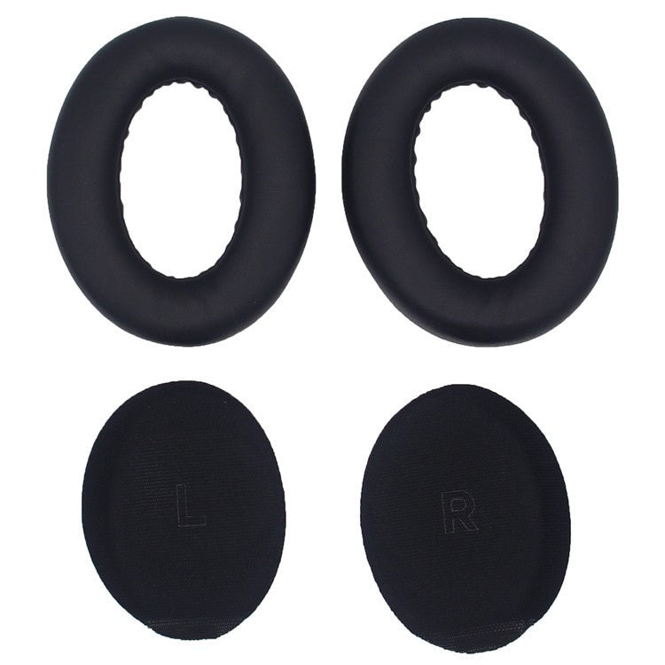 JZF-475 For Bose Quietcomfort Ultra Headphone Earpads Protein Leather Replacement Earmuffs - TechGearPal