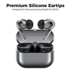 AHASTYLE WG173 For Samsung Galaxy Buds3 Pro Replacement Eartips 3 Pairs L  /  M  /  S Silicone Bluetooth-compatible Earbuds Tips - TechGearPal