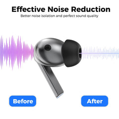 AHASTYLE WG173 For Samsung Galaxy Buds3 Pro Replacement Eartips 3 Pairs L  /  M  /  S Silicone Bluetooth-compatible Earbuds Tips - TechGearPal