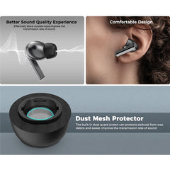 AHASTYLE WG168 3 Pairs For Samsung Galaxy Buds3 Pro Silicone Ear Tips Bluetooth-Compatible Earbuds Caps, Size: S + M + L - TechGearPal