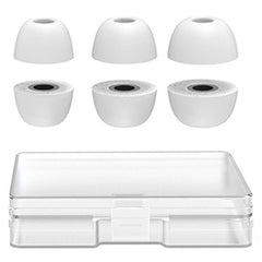 AHASTYLE WG36 3 Pairs Eartips For Samsung Galaxy Buds Pro Silicone Ear Caps Cushion Replacement, Size: S + M + L - TechGearPal