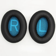 JZF-236 For Bose QC25/QC15/QC35 Ear Pads Foam Protein Leather Ear Cushions 1Pair Replacement Headset Ear Cups - TechGearPal